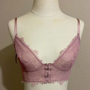 Free People Intimately Bralette in Lilac Lace